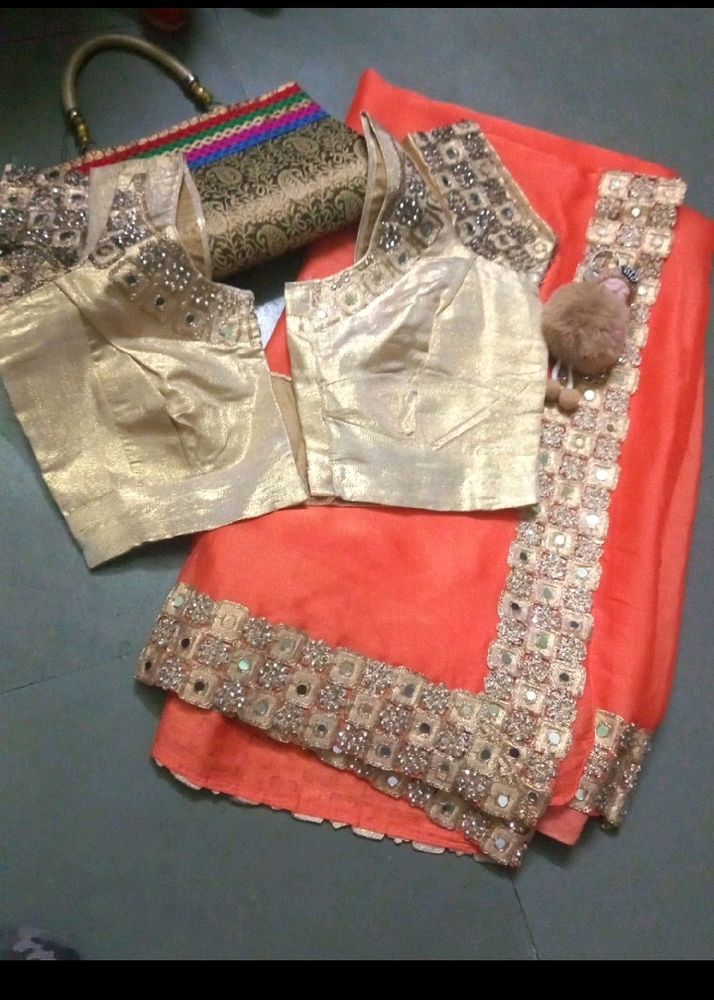 Saree With Blouse