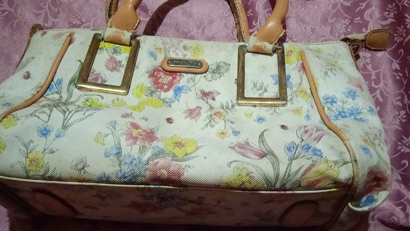 Floral Tote Handbag