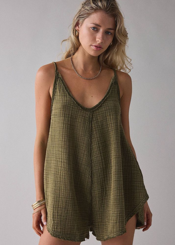 Olive Solace Romper