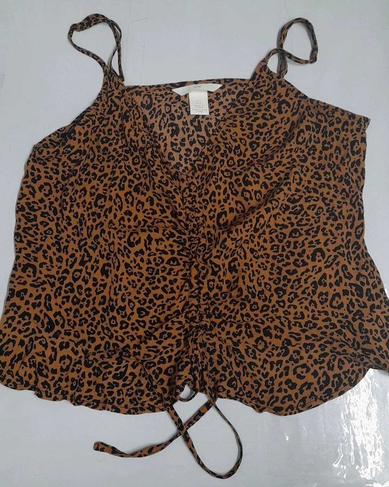Leopard Print Cami Top