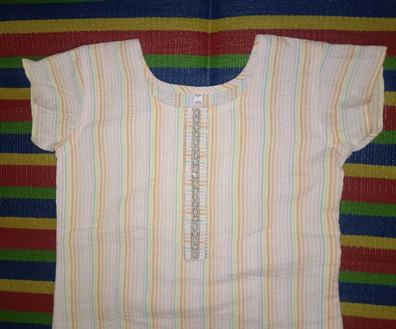 Striped Kurta ,lines  pattern kurt