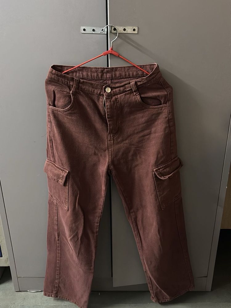 Cargo Style Brown Pants