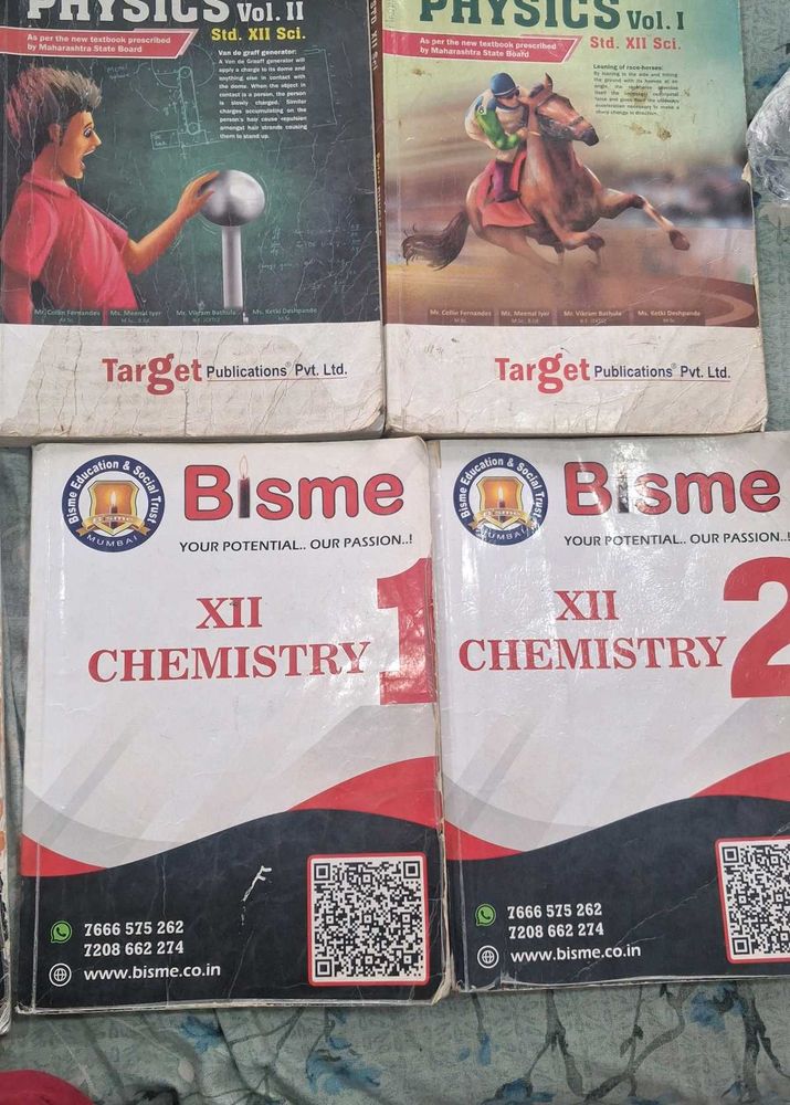 XII Science Textbooks