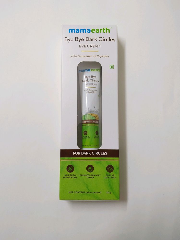 mamaearth Bye Bye Dark Circles Eye Cream