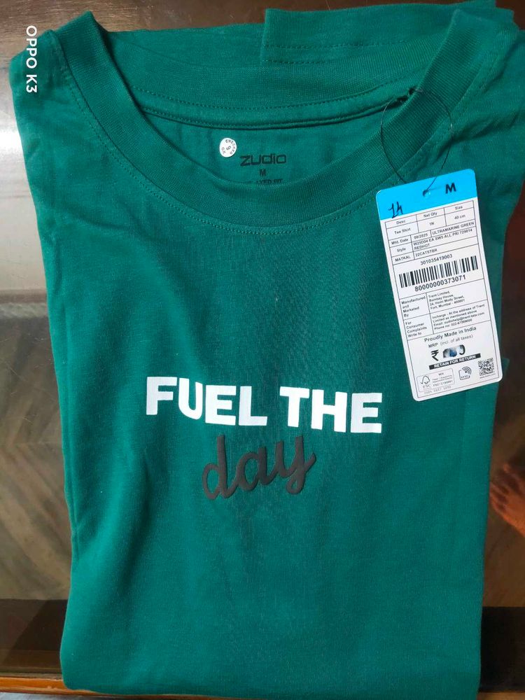 Zudio Graphic Tee (Green)