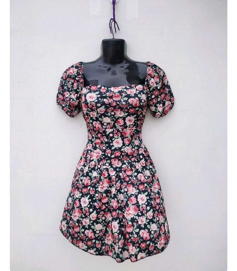 Korean Floral Dress For Women/ Can Swap