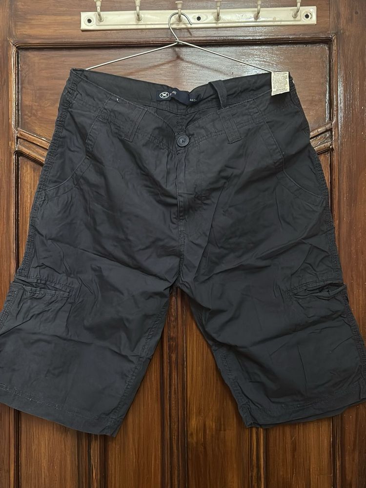 Black Cargo Shorts