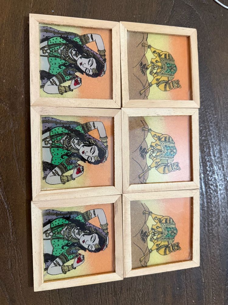 Set Of 6 coasters