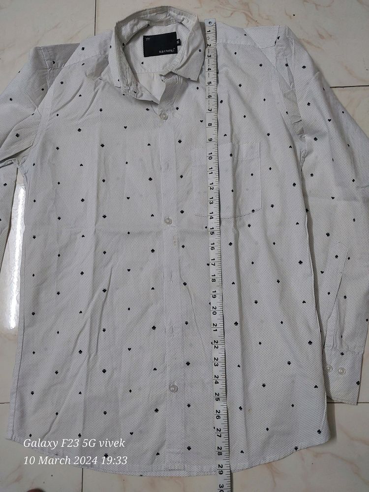 MAK-WELL Slim Fit Shart
