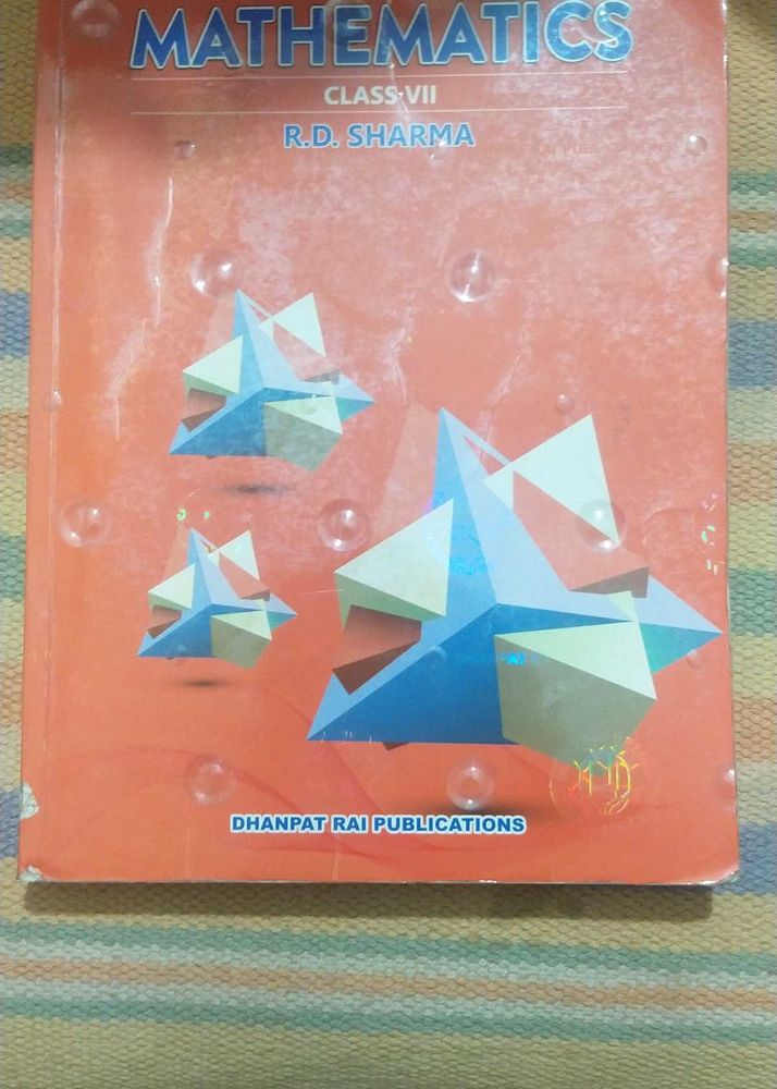 RD Sharma Mathematics Book Class 7