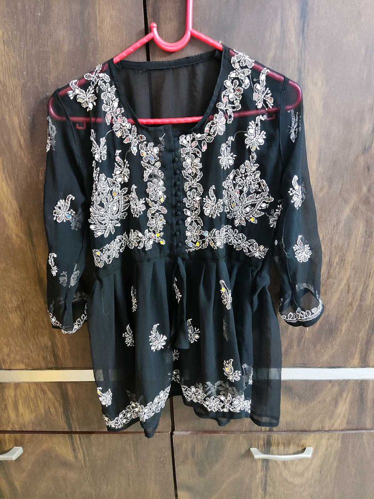 Kurta For Women Black