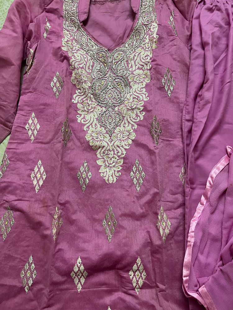 pink suit