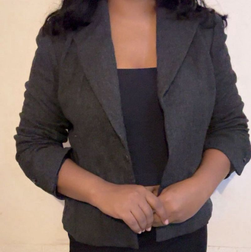 Elegant Gray Blazer (item 60)