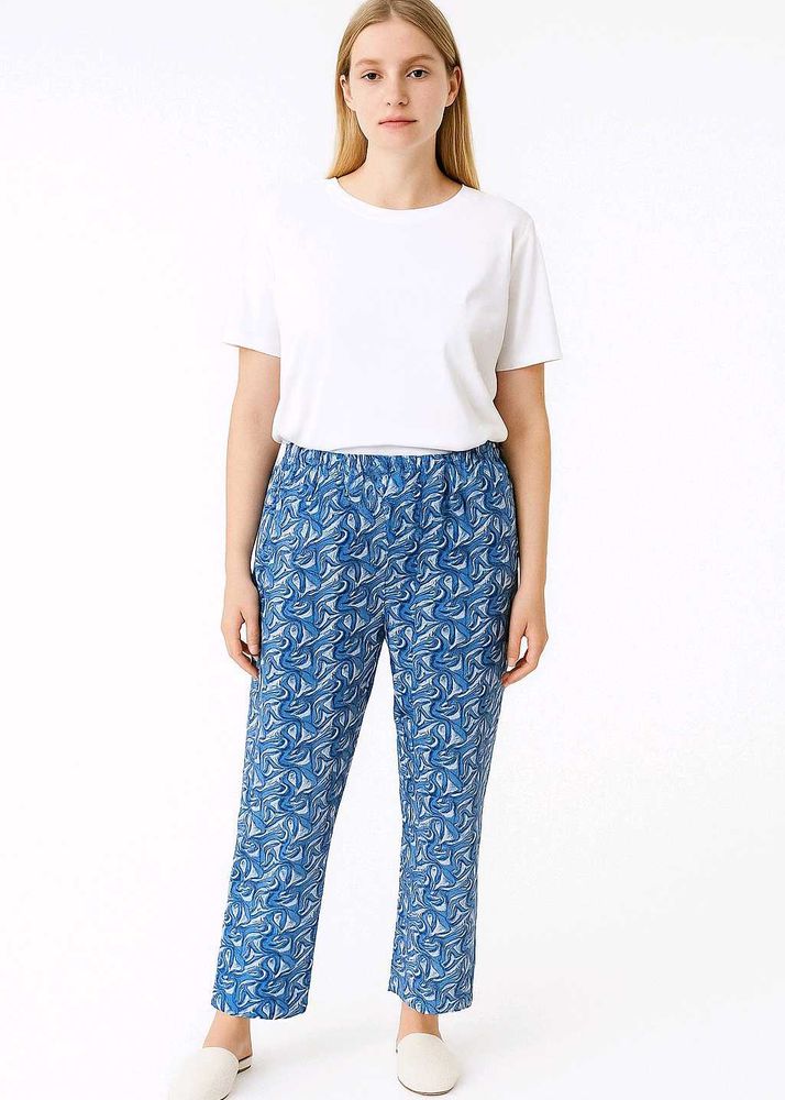 Patterned Casual plazoo type pant pajma