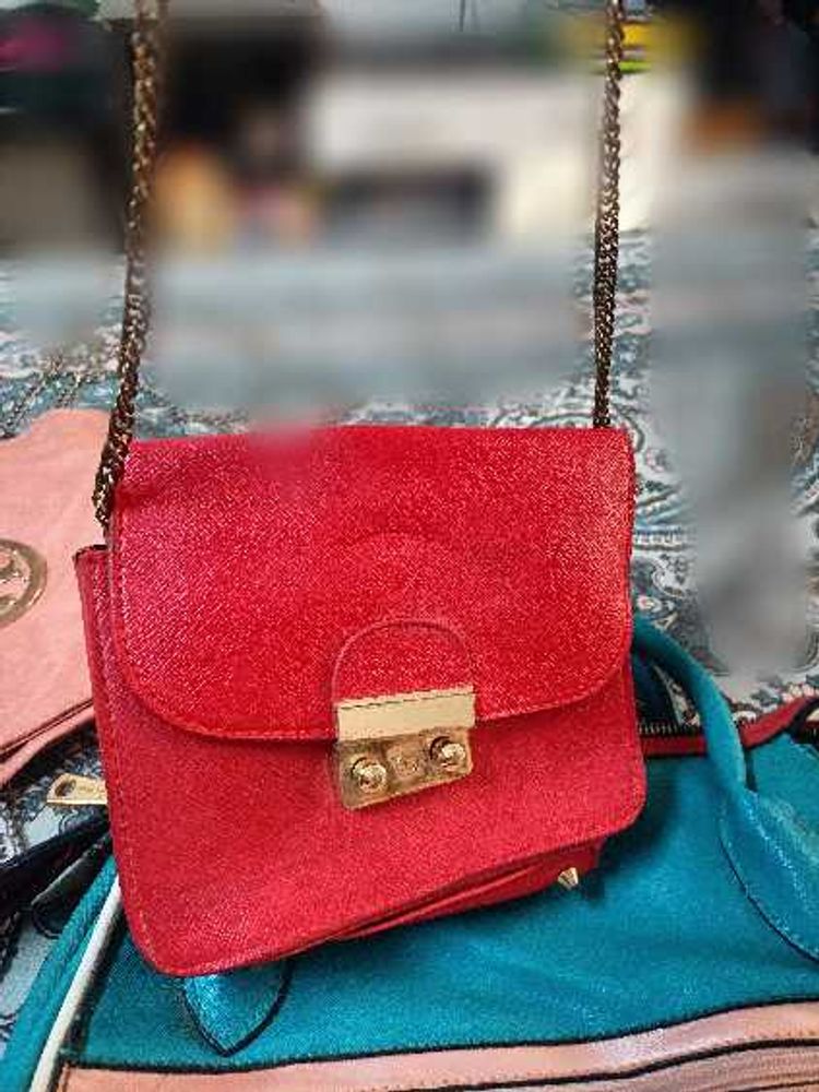 Red Crossbody Bag