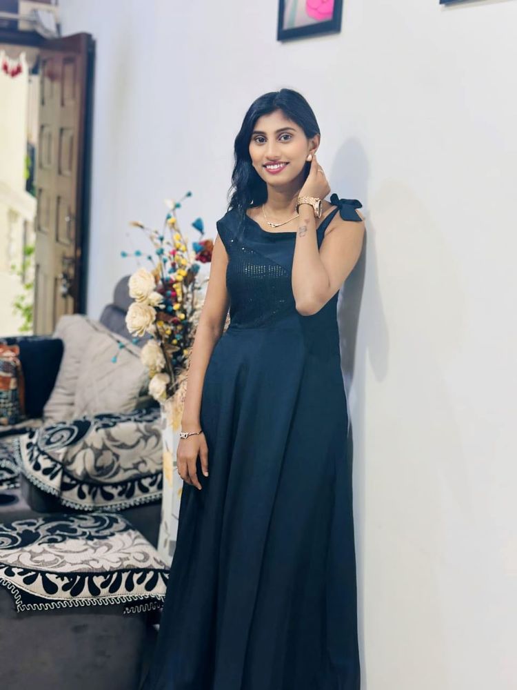Long Black Gown