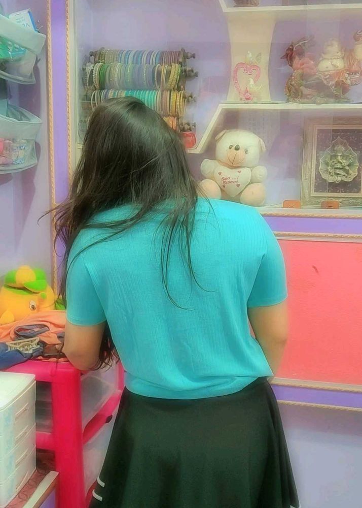 Fairy Soft Blue Top