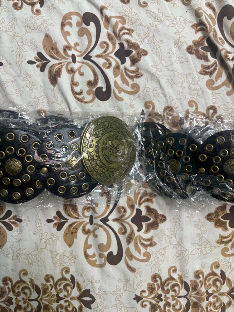 retro Boho chic Goth Belt