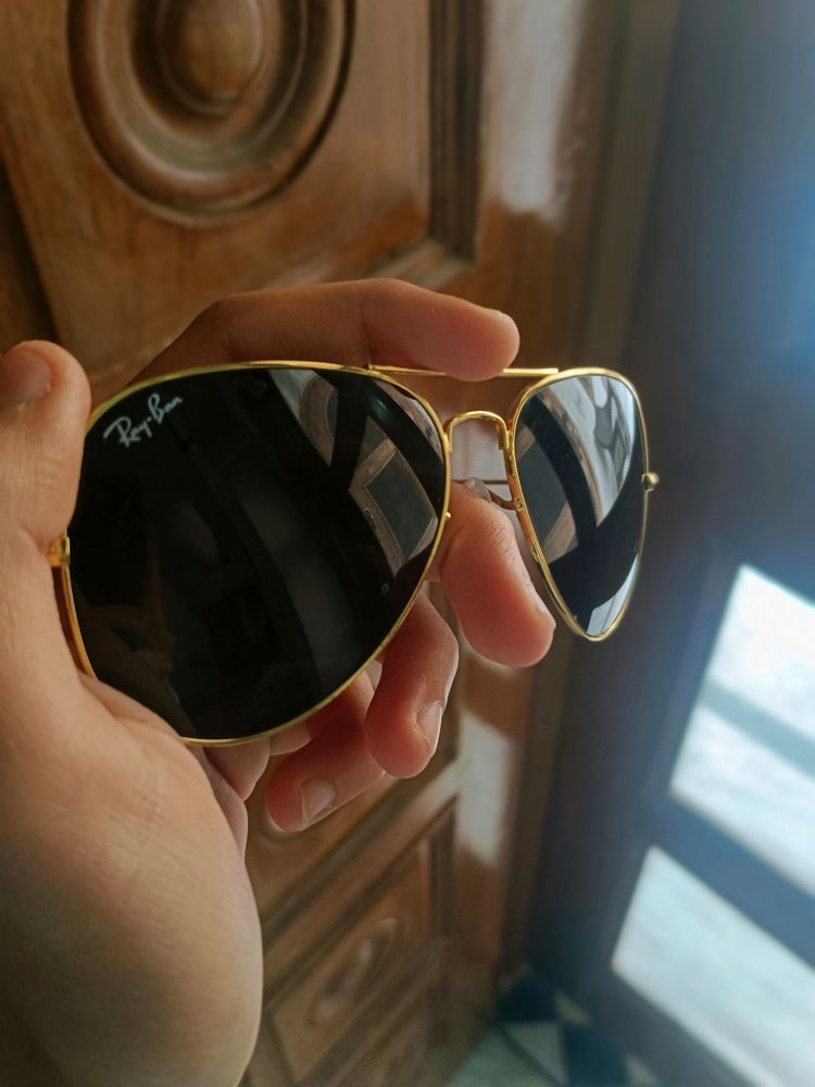 RAY-BAN SUNGLASSES WITH COVER ❗ IN NEW CONDITION.