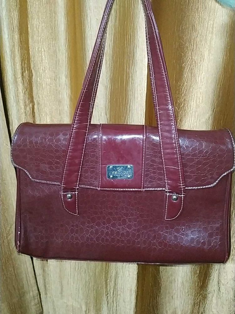 Burgundy Handbag