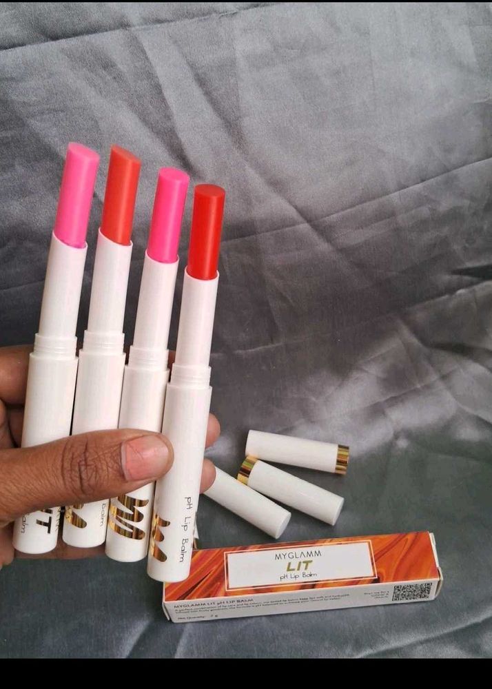 MyGlamm LIT Lip Balm Set Of 4