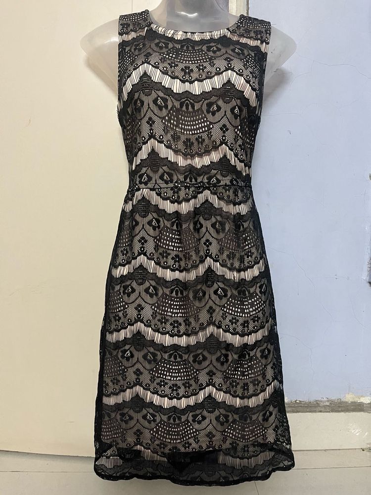 Pintrest Lace Sleeveless Dress