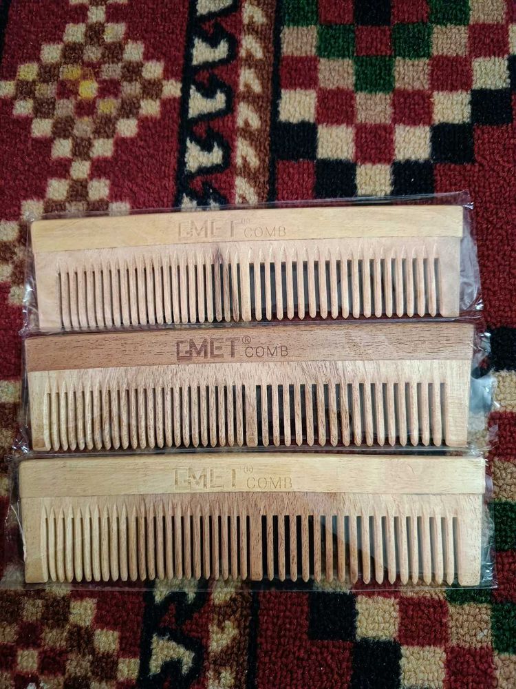 Pack Of 3 Neem Comb