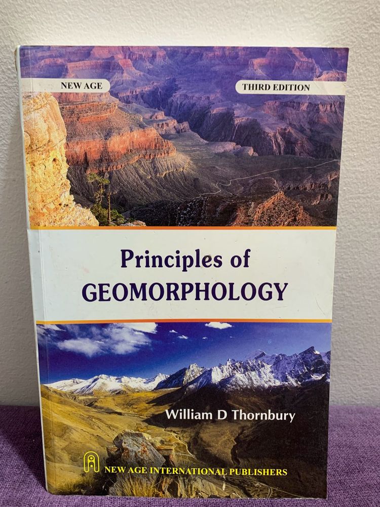 Principles of GEOMORPHOLOGY