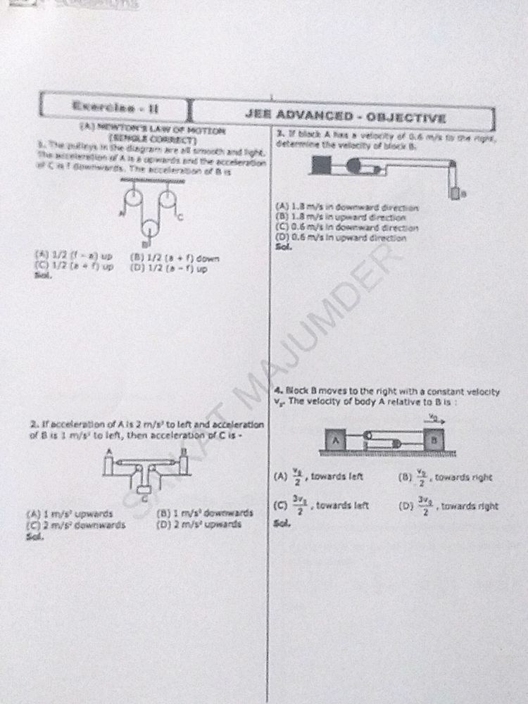 JEE ADVANCED PYQ