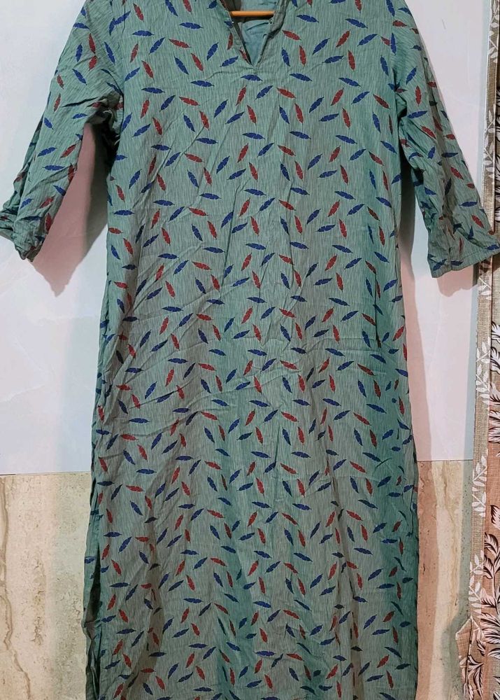 Beautiful Olive Green Kurta