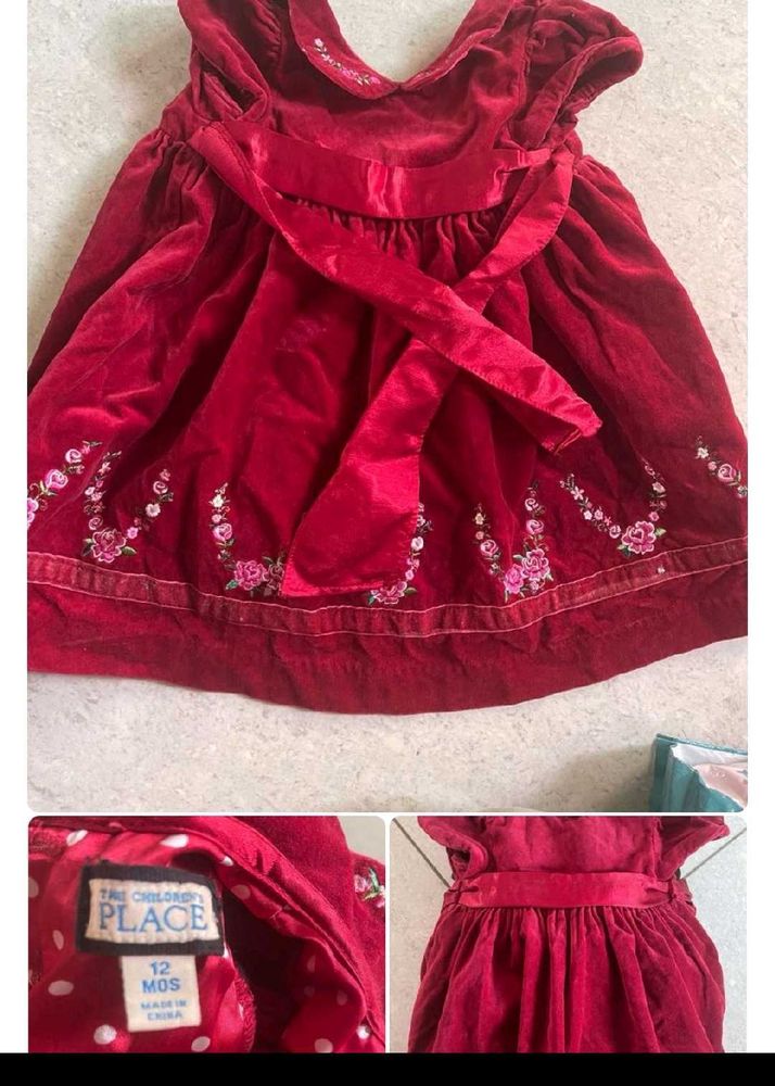 Red Velvet Children's Place Dress