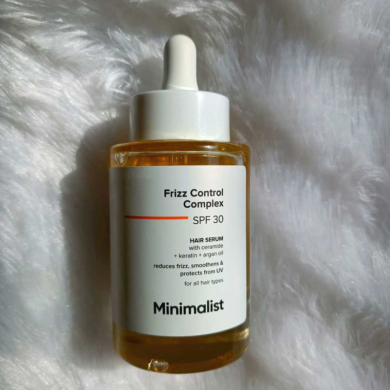 Minimalist Frizz Control Hair Serum😻🧴