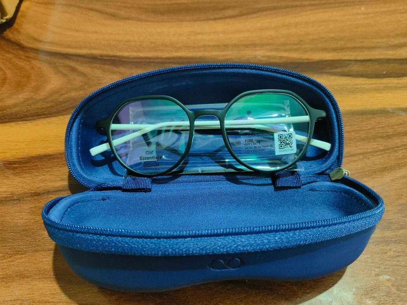 Black Grey Full Rim RoundLenskart Air Essentials M