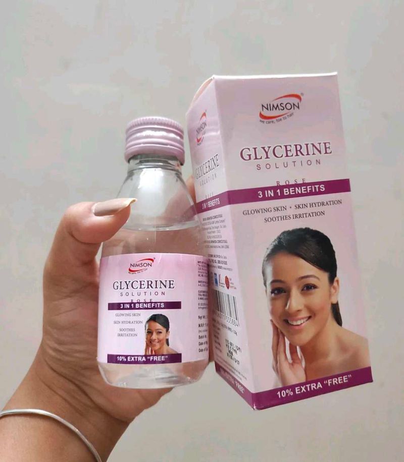 Nimson Glycerine Solution Rose