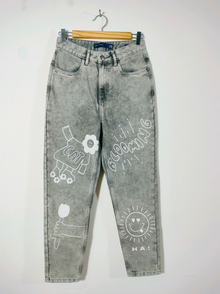 Grey Casual Jeans (Womens)
