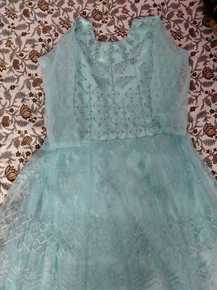 Wedding Single Umrella Gown