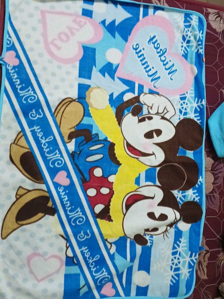 Mickey &amp; Minnie Mouse Blanket