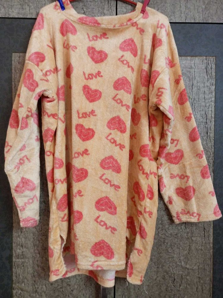 Cozy 'Love' Warm Coordset (Fleece inside)