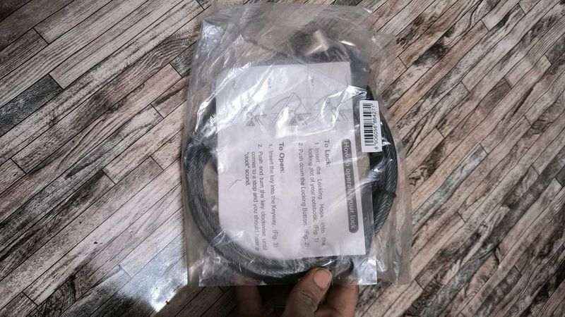 Branded Laptop Lock Cable