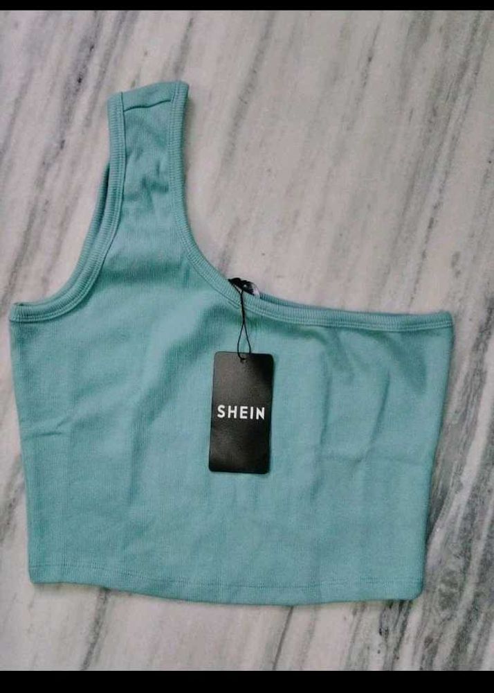 SHEIN One Shoulder Tank Top