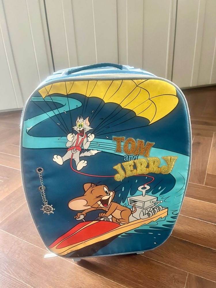 Tom and Jerry Kids  Travel Suitcase