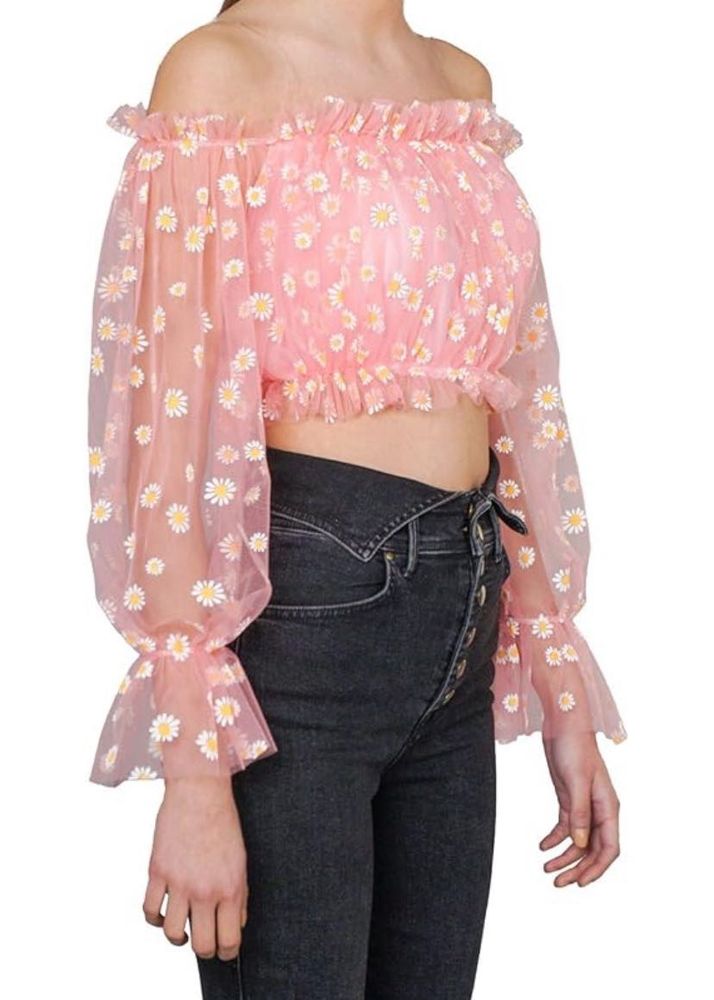Daisy Pink Top