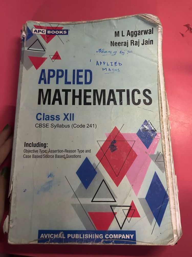 Applied Mathematics Class 12 CBSE