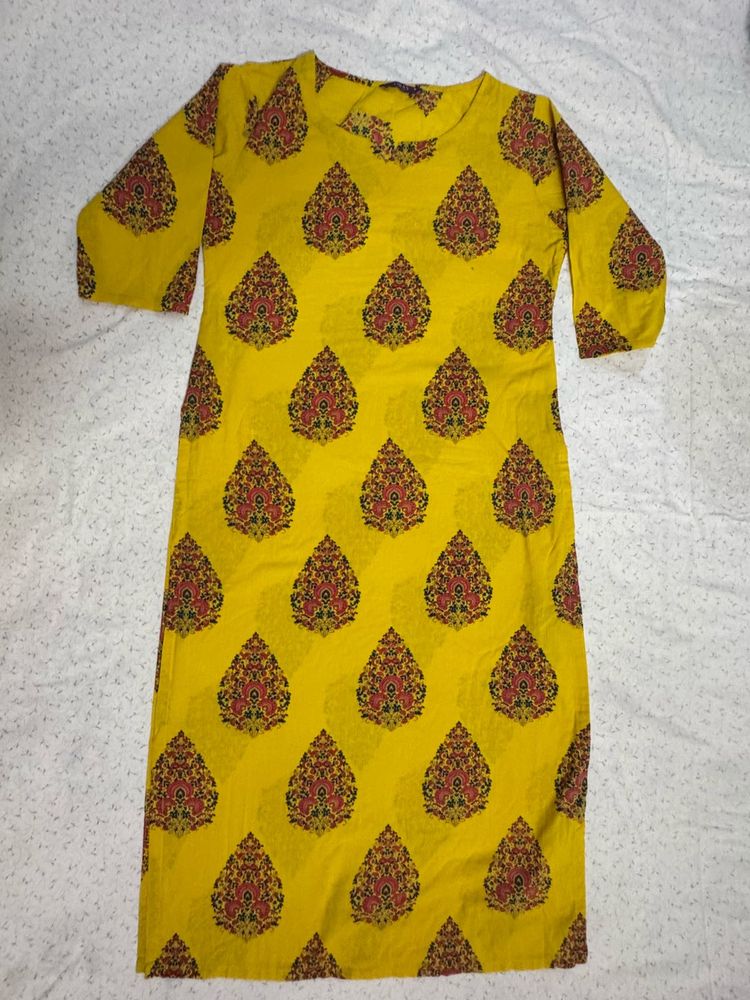 Straight Cotton Kurta