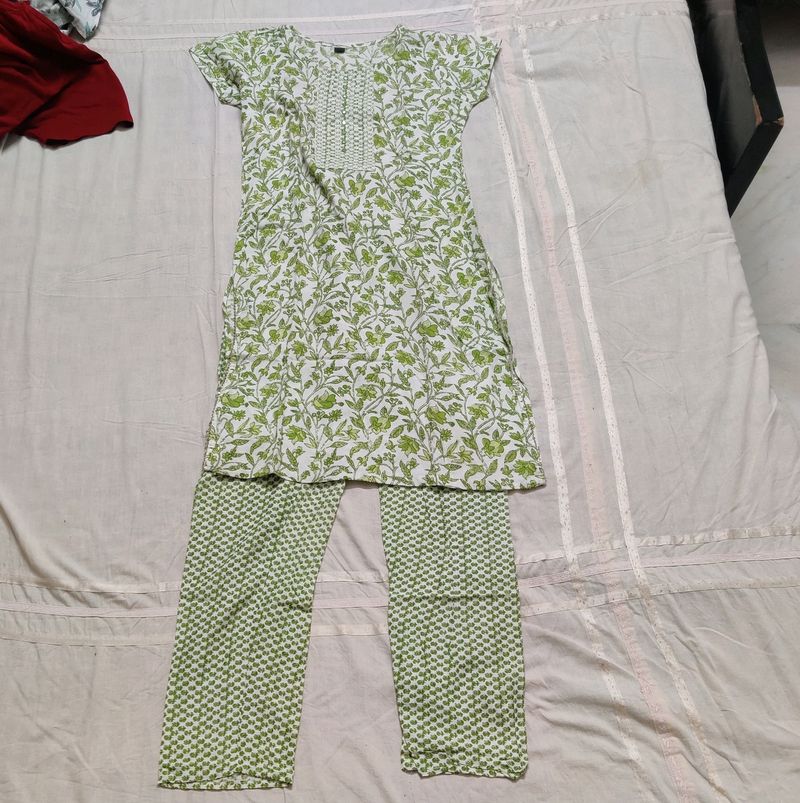 Cotton Kurta Set
