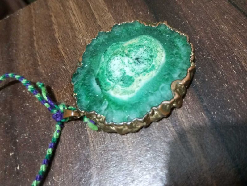 Green Gemstone Necklace
