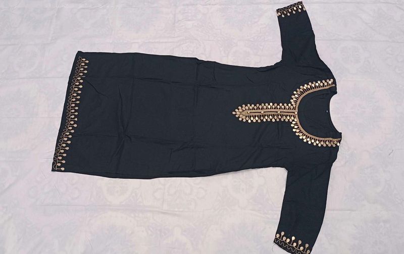 Beautiful Black Sharara Suit Set