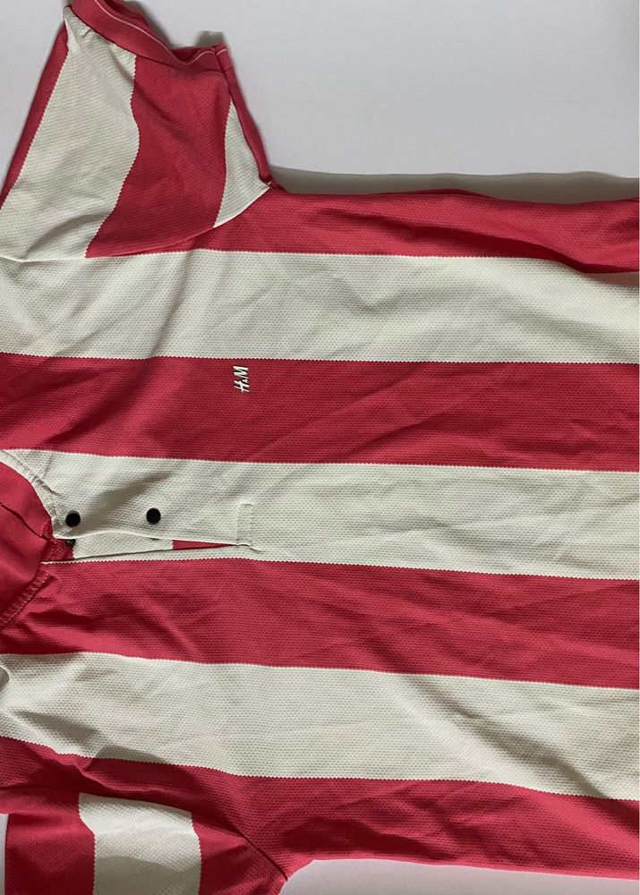 Striped H&amp;M Polo Shirt