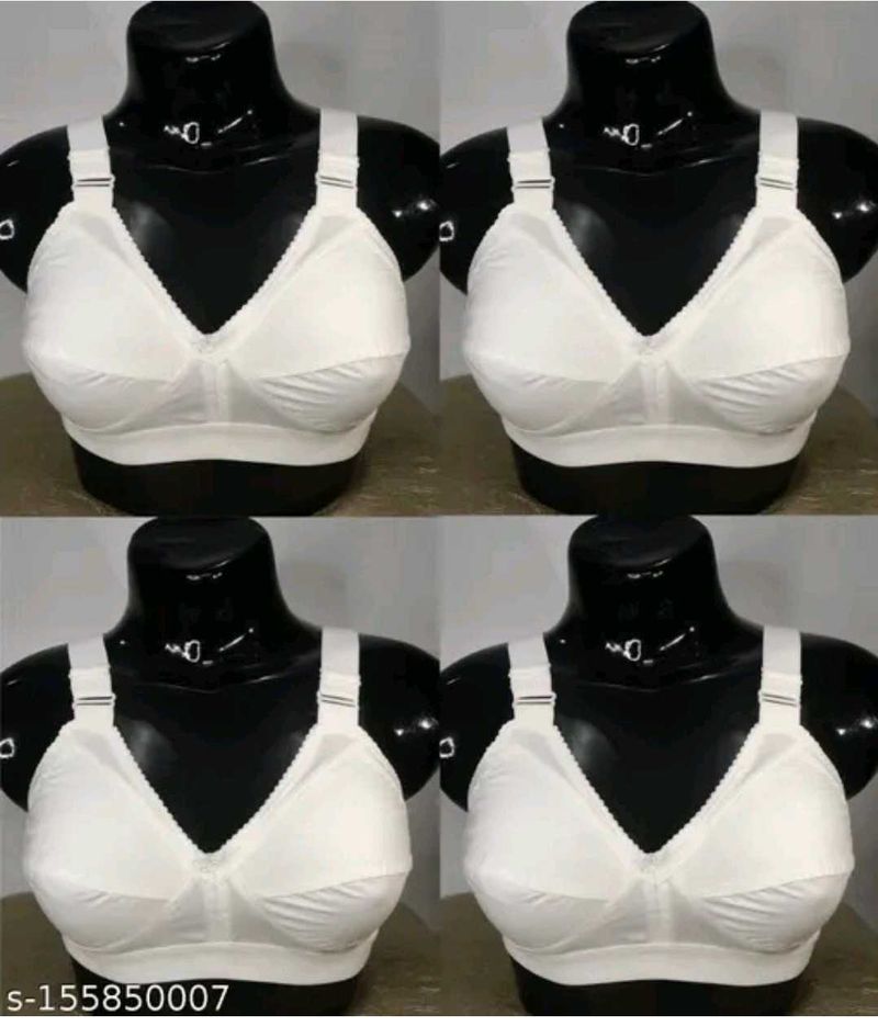 Comfortable White Bra