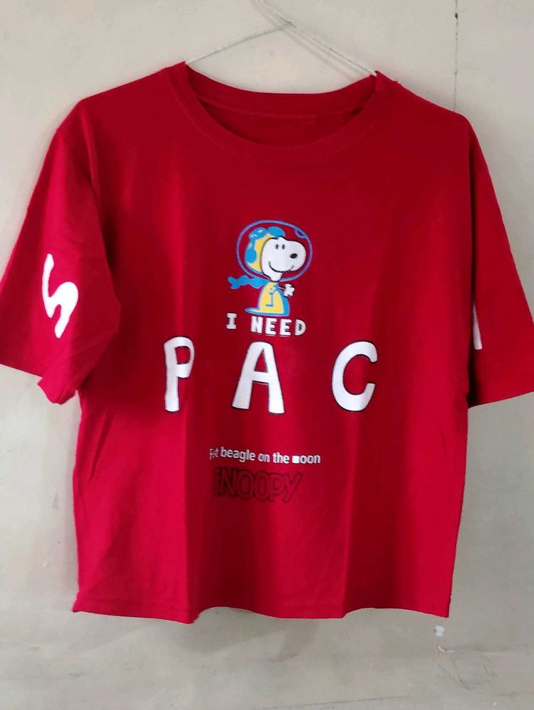 🐶 Cute Snoopy T-shirt -Rs.249/- only+ Freebie🎁